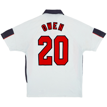 1997-99 England Home Shirt Owen #20 - 5/10 - (M)