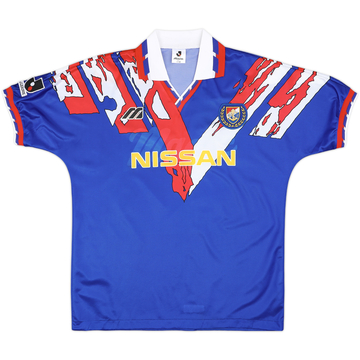 1993-94 Yokohama Marinos Home Shirt #8 - 5/10 - (XL)