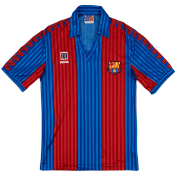 1989-92 Barcelona Home Shirt - 9/10 - (XS)
