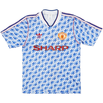 1990-92 Manchester United Away Shirt - 8/10 - (S)