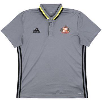 2016-17 Sunderland adidas Polo Shirt - 9/10 - (L)
