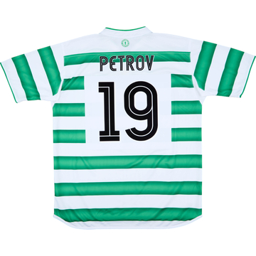 2003-04 Celtic Home Shirt Petrov #19 - 10/10 - (XL)