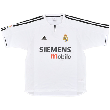 2003-04 Real Madrid Home Shirt - 5/10 - (L)