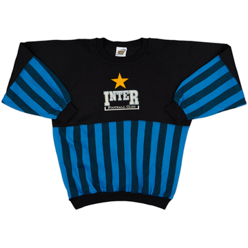 1990-91 Inter Milan Le Felpe Dei Grandi Club Sweat Top - 8/10 - (S)