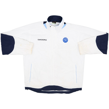 2002-03 Napoli Diadora Track Jacket - 5/10 - (XXL)
