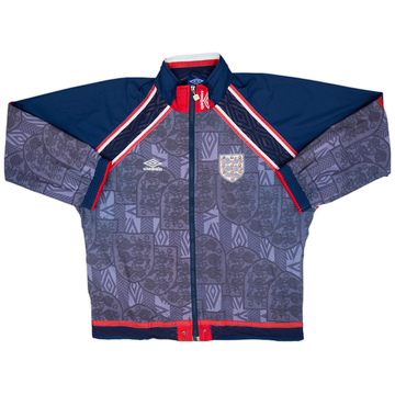 1994-96 England Umbro Track Jacket - 7/10 - (L)