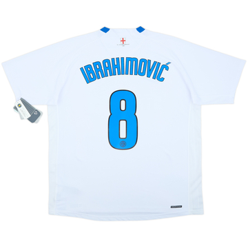 2006-07 Inter Milan Away Shirt Ibrahimovic #8 (XL)