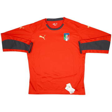 2008-09 Italy Red GK Shirt (L)