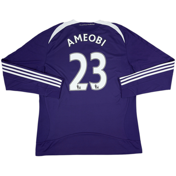 2008-09 Newcastle Away L/S Shirt Ameobi #23 - 8/10 - (XL)