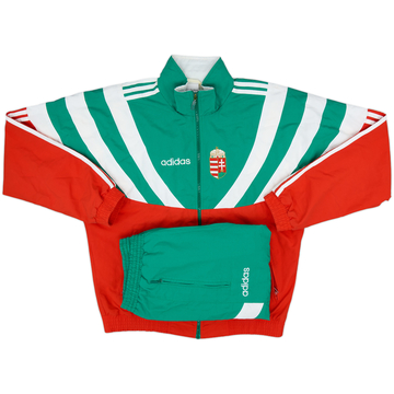 1995-96 Hungary adidas Tracksuit - 7/10 - (S)