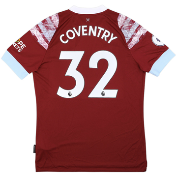 2022-23 West Ham Home Shirt Coventry #32 - 9/10 - (L)