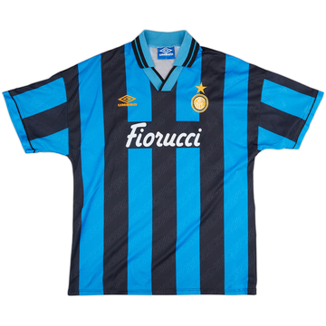 1994-95 Inter Milan Home Shirt - 8/10 - (L)