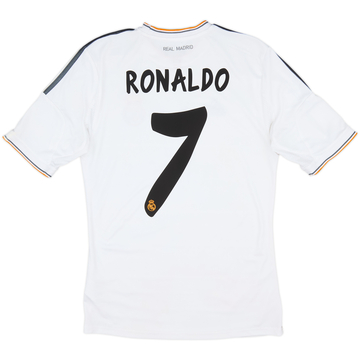 2013-14 Real Madrid Home Shirt Ronaldo #7 - 6/10 - (S)