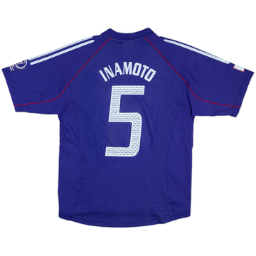 2002-04 Japan Home Shirt Inamoto #5 - 7/10 - (M)