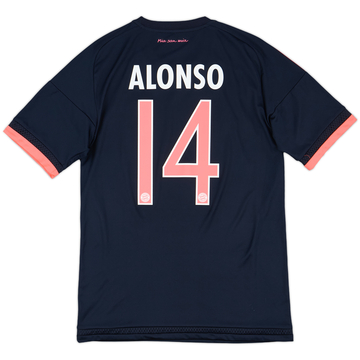 2015-16 Bayern Munich Third Shirt Alonso #14 - 10/10 - (S)