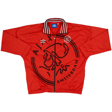 1997-98 Ajax Umbro Track Jacket - 8/10 - (XXL)