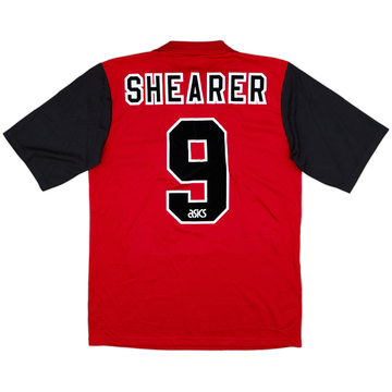 1995-96 Blackburn Away Shirt Shearer #9 - 8/10 - (M)