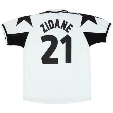 1998-99 Juventus Away Shirt Zidane #21 - 8/10 - (XL)