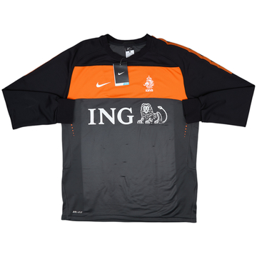 2010-11 Netherlands Nike Sweat Top (L)