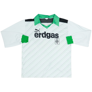 1985-87 Borussia Monchengladbach Home L/S Shirt - 6/10 - (L)