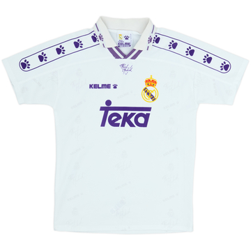 1996-97 Real Madrid Home Shirt - 6/10 - (S.Boys)