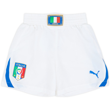 2010-11 Italy Home Shorts - 8/10 - (5-6 Years)