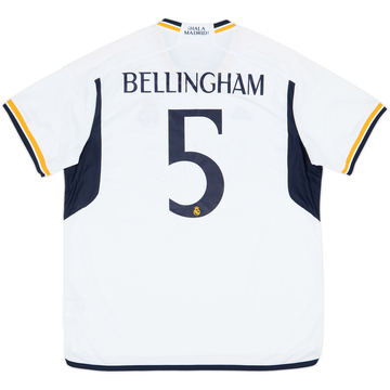 2023-24 Real Madrid Home Shirt Bellingham #5 - 10/10 - (XXL)