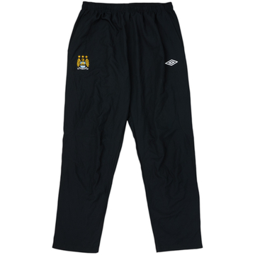 2009-10 Manchester City Umbro Track Pants/Bottoms - 7/10 - (L)