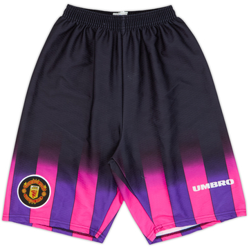 1996-97 Manchester United GK Shorts - 8/10 - (S)