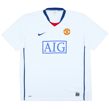 2008-10 Manchester United Away Shirt - 7/10 - (XXL)