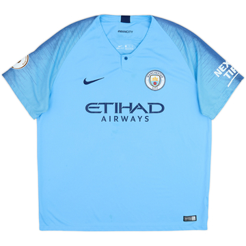 2018-19 Manchester City Home Shirt - 5/10 - (XXL)