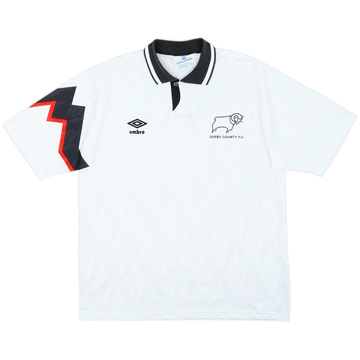 1991-93 Derby County Camiseta Local - 8/10 - (M)