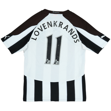 2010-11 Newcastle Home Shirt Lovenkrands #11 - 5/10 - (S)