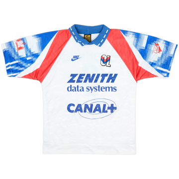 1992-93 Lyon Home Shirt #8 - 4/10 - (XL)