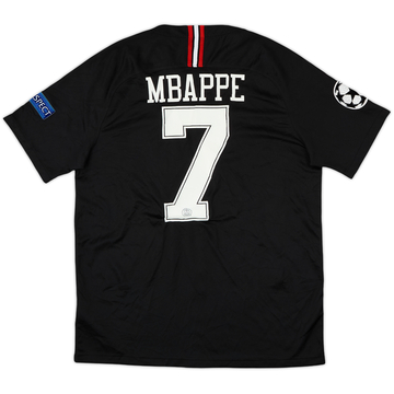 2018-19 Paris Saint-Germain Third/Home Shirt Mbappe #7 - 5/10 - (L)