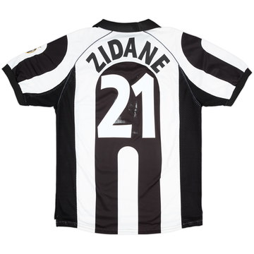 1997-98 Juventus Centenary Home Shirt Zidane #21 - 5/10 - (XL)