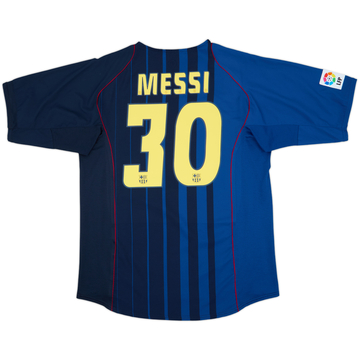 2004-05 Barcelona Away Shirt Messi #30 - 10/10 - (XL)
