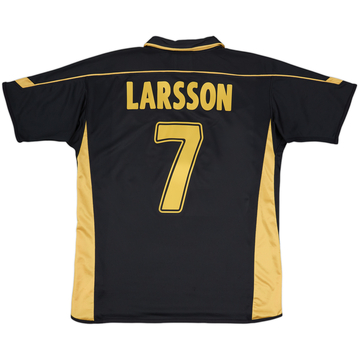 2003-04 Celtic Away Shirt Larsson #7 - 8/10 - (L)