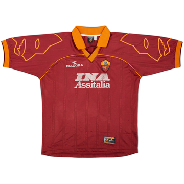 1999-00 Roma Home Shirt - 6/10 - (L)