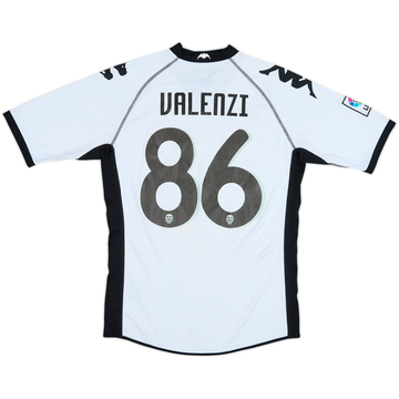 2010-11 Valencia Home Shirt Valenzi #86 - 4/10 - (L)