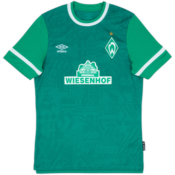 2021-22 Werder Bremen Home Shirt - 4/10 - (S)