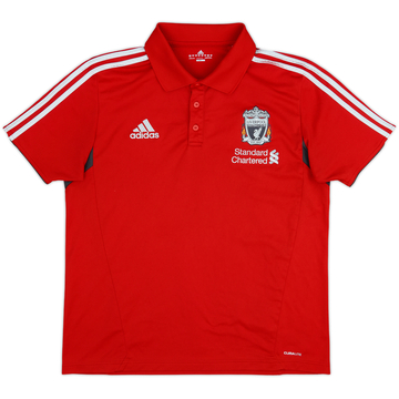 2011-12 Liverpool adidas Polo Shirt - 8/10 - (L)