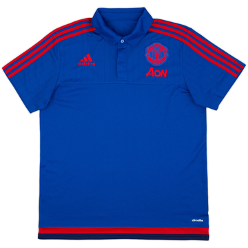 2015-16 Manchester United adidas Polo Shirt - 10/10 - (L)