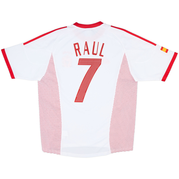 2002-04 Spain Away Shirt Raul #7 - 8/10 - (M)