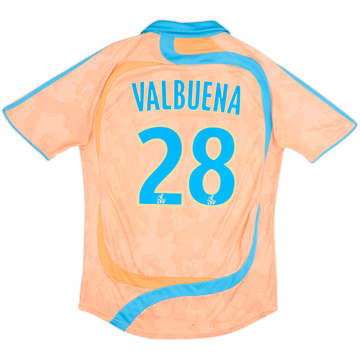 Camiseta de la tercera equipación del Olympique Marseille 2007-08 Valbuena #28 - 6/10 - (S)