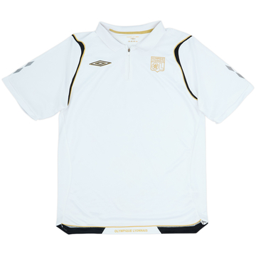 2008-09 Lyon Umbro 1/4 Zip Training Shirt - 5/10 - (M)