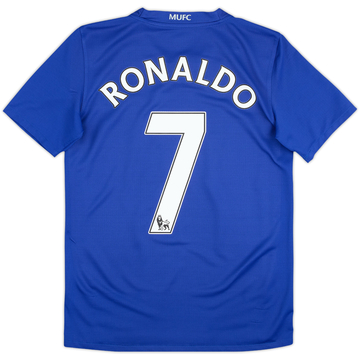 2008-09 Manchester United Third Shirt Ronaldo #7 - 8/10 - (13-14 Years)