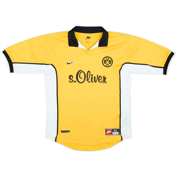 1998-00 Borussia Dortmund Home Shirt - 8/10 - (XL.Boys)
