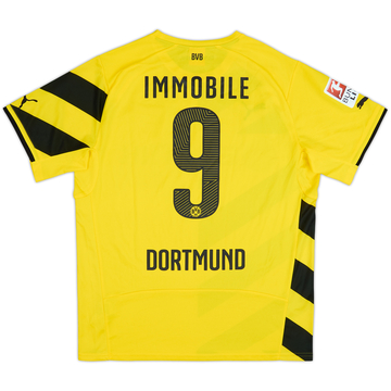 Camiseta de local del Borussia Dortmund 2014-15 Immobile #9 - 7/10 - (L)