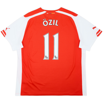2014-15 Arsenal Home Shirt Ozil #11 - 6/10 - (XL)